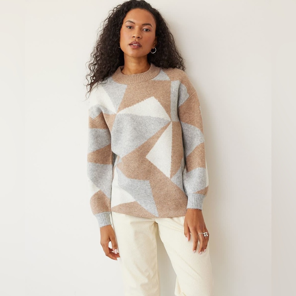 Reitman’s Geometric Patterned Sweater